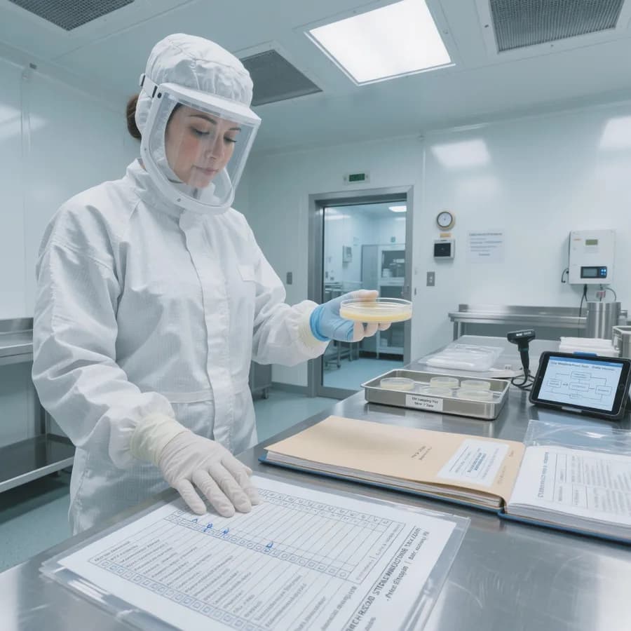 Compliance management in regulated facility